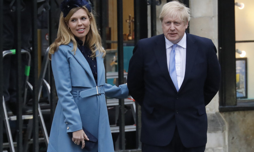 boris Johnson figlio nato Carrie Symonds