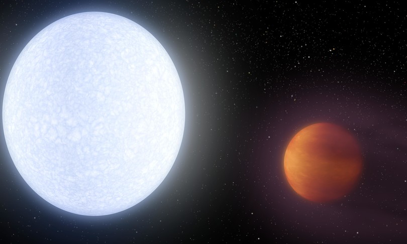 scoperta atmosfera ferrosa pianeta caldo