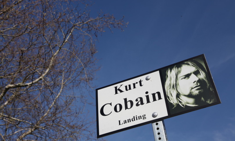 chitarra kurt cobain asta