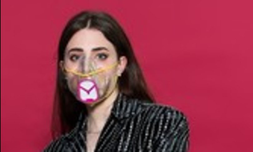 arya mascherina riutilizzabile trasparente