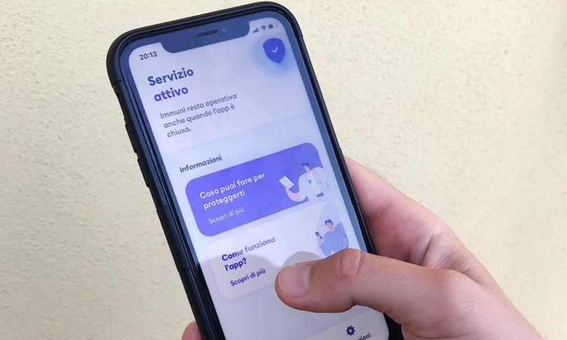 lanciato sito ufficiale immuni app disponibile