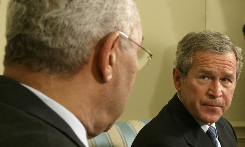 colin powell contro trump bush romney