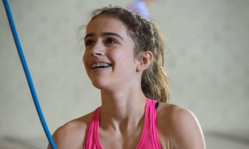 precipita muore campionessa arrampicata 16 anni
