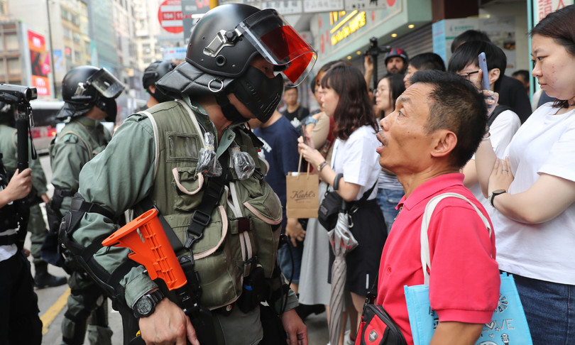 Hong Kong Lam oppositori legge sicurezza nemici popolo