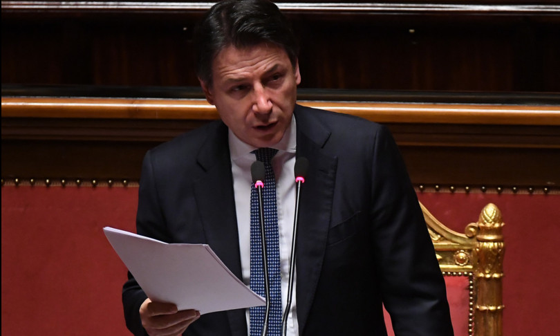 conte informativa fondi ue opposizioni lasciano aula