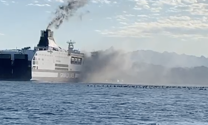 incendio nave passeggeri olbia feriti