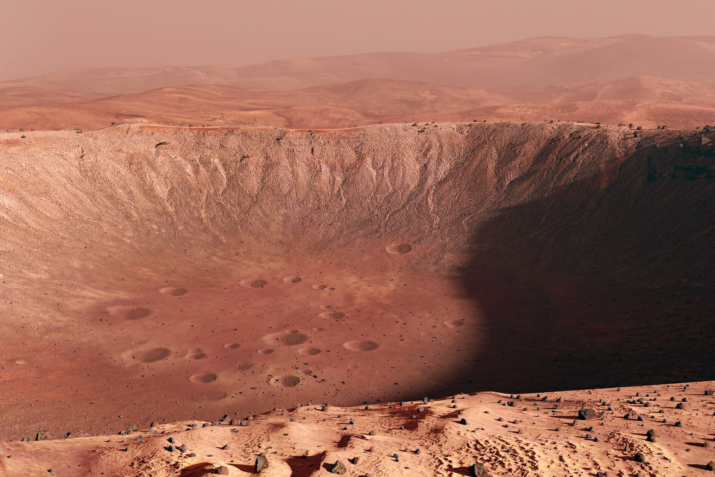 Su Marte tracce di antichi fiumi di 4 miliardi di anni