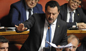 Salvini in Senato: "Basta trionfalismi, siamo la maggioranza nel Paese, lasciateci parlare"