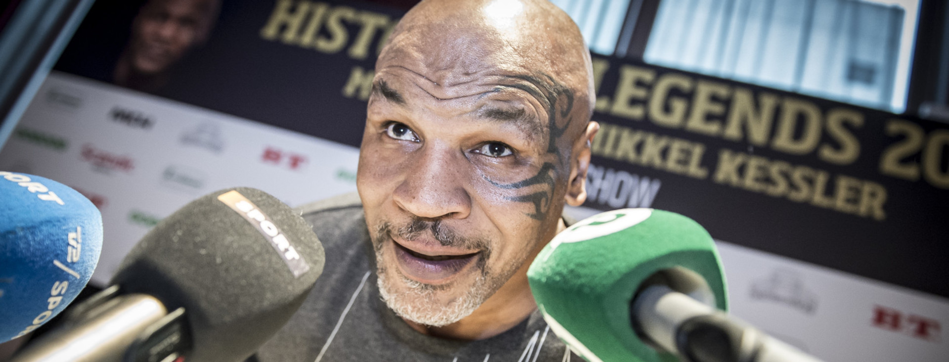 Mike tyson torna sul ring