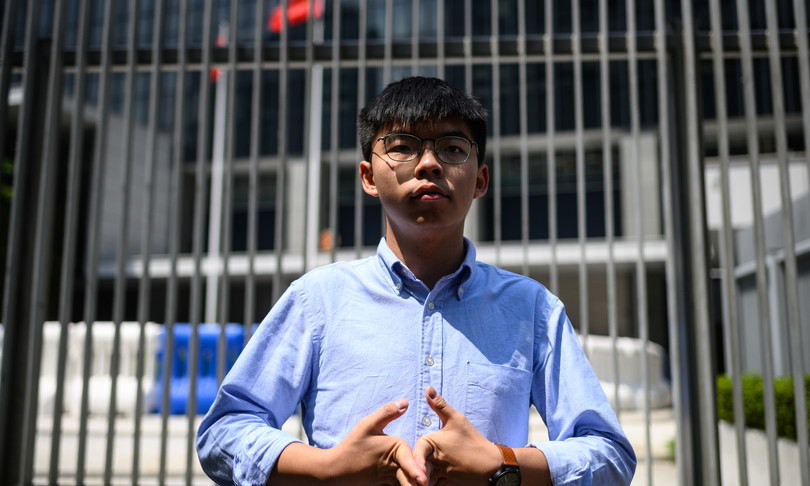 joshua wong elezioni hong kong cancellate