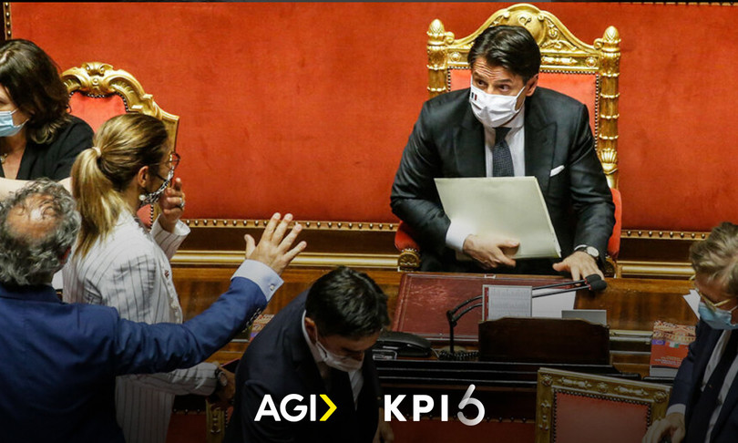 salvini senza mascherina reazioni social