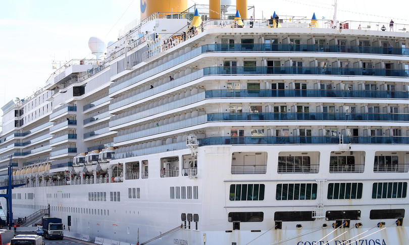 civitavecchia navi crociera costa isolamento