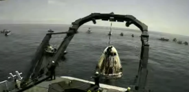 È riuscito l'ammaraggio della Crew Dragon