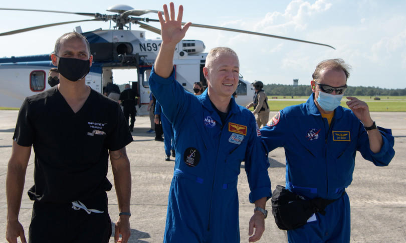 crew dragon ammaraggio space x
