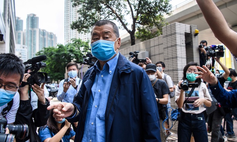 Hong Kong tycoon Jimmy Lai continuiamo lotta