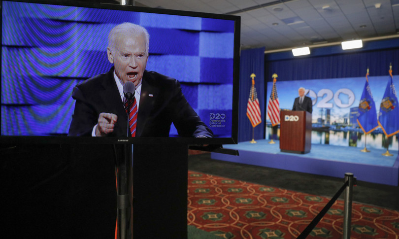 joe biden incoronato candidato democratici bill clinton attacca trump