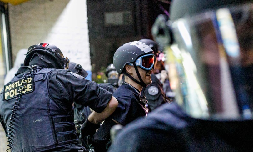 usa violenze manifestazione antirazzista portland