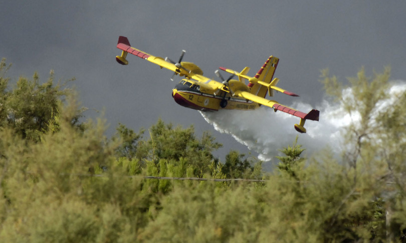 sciopero canadair incendi roghi