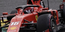 Incidente per Leclerc a Monza