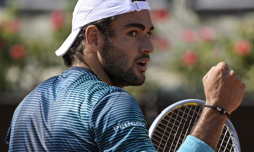 Eeordio vincente berrettini internazionali tennis roma