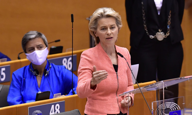 Ue Von der Leyen Conte G20 Italia Coronavirus