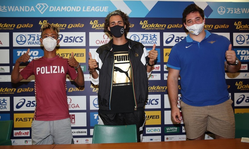atletica golden gala filippo tortu leonardo fabbri