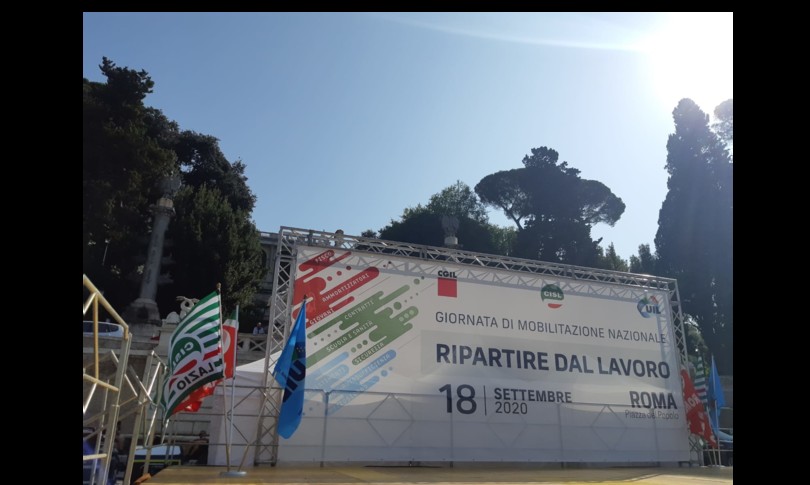 sindacati manifestazioni lavoro