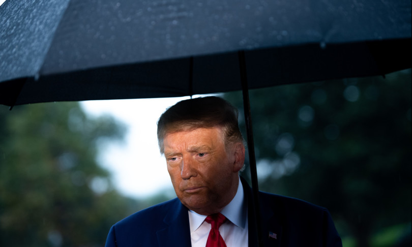 trump melania coronavirus quarantena hope hicks