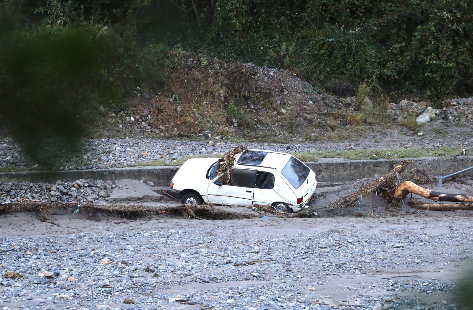 I danni fatti dal maltempo sulle Alpi Marittime francesi