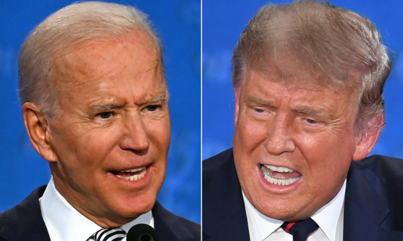 usa 2020 trump biden dibattito virtuale