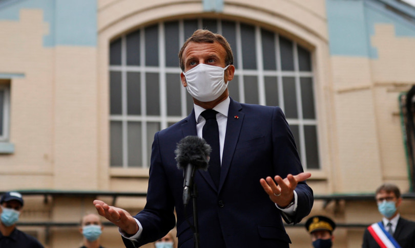 Covid Francia Macron Castex Tv