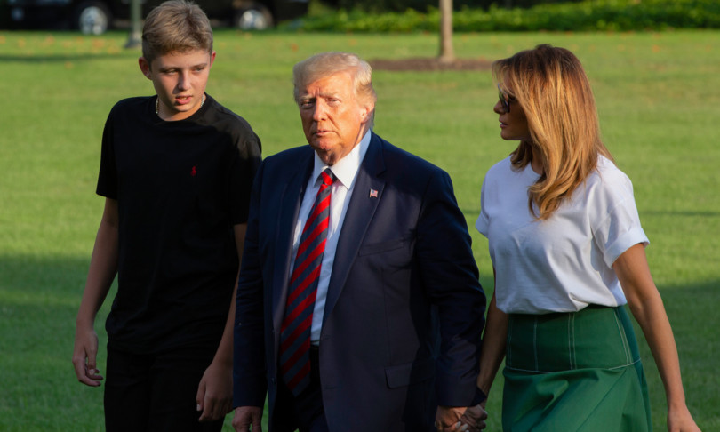 barron trump positivo guarito covid