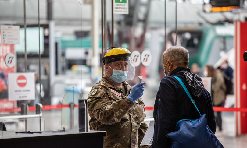 positivo coronavirus treno stazione Venezia arrestato
