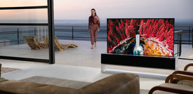 Quanto costa la prima tv con lo schermo arrotolabile di Lg
