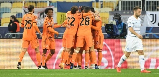 Juve, buona la prima in Champions: 2-0 a Kiev con due gol di Morata