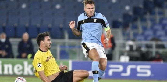 Lazio, ritorno da sogno in Champions: 3-1 al Borussia Dortmund