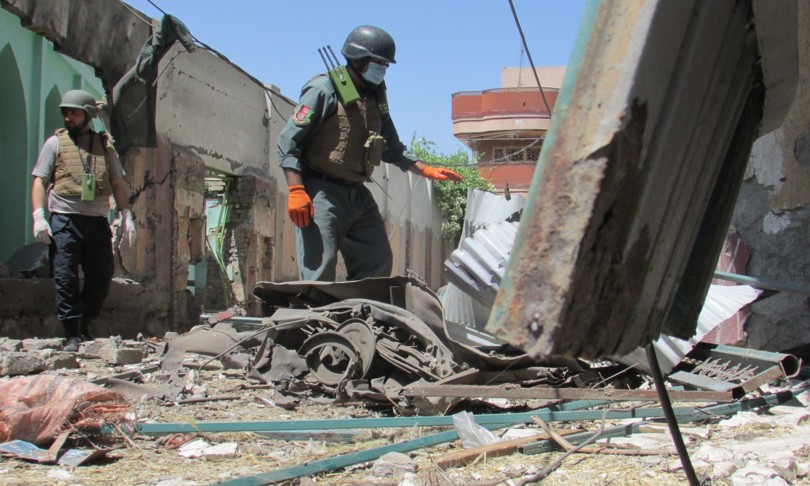 afghanistan strage poliziotti agenti talebani