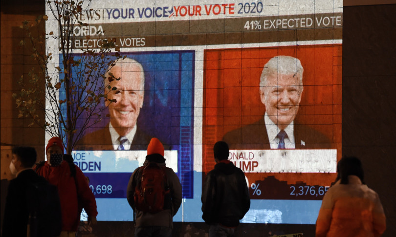 Pronostici ribaltati Biden Trump cantano vittoria