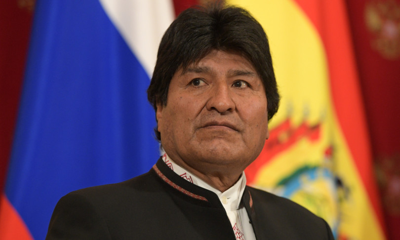 evo morales torna in bolivia