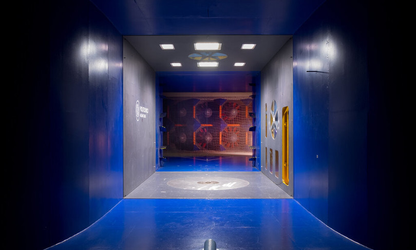 galleria vento Politecnico Milano Ponte Messina