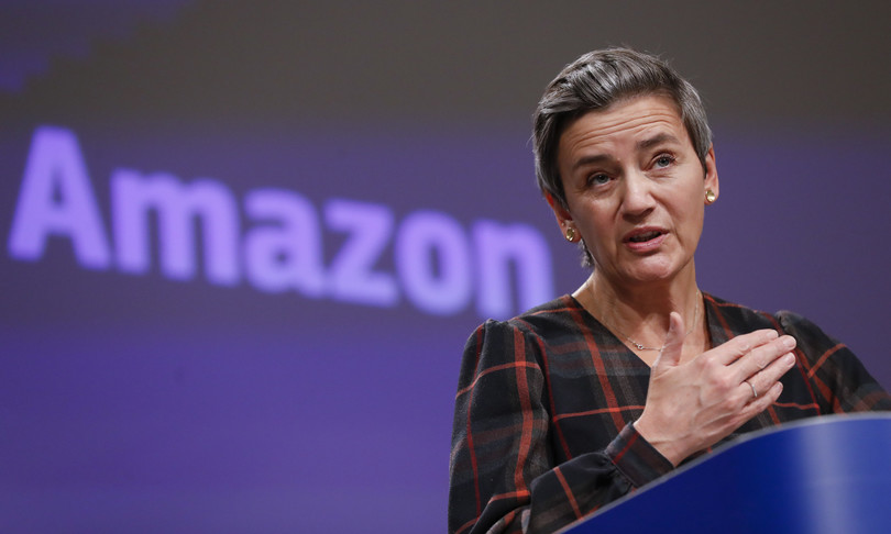 ue antitrust amazon google apple facebook