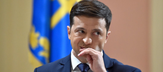 Covid Ucraina presidente Zelensky ricoverato