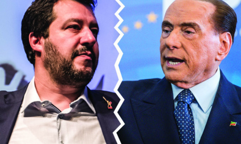 centrodestra governo inciucio mediaset salvini berlusconi