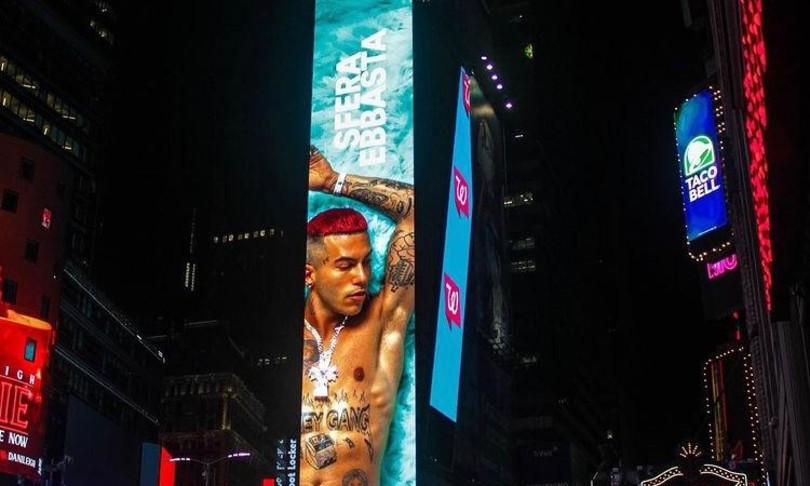 new york sfera ebbasta times square