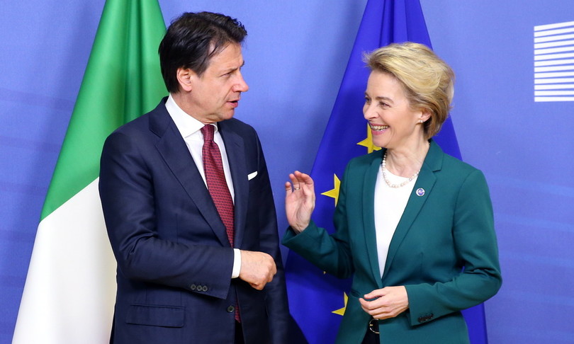 Covid Conte Von der Leyen Ue