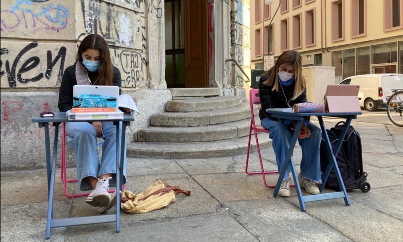 sci settimana bianca reazioni social