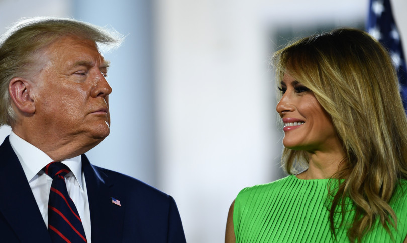 usa melania decorazioni natalizie