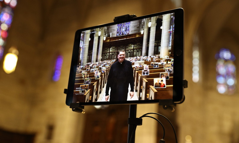 messa streaming natale