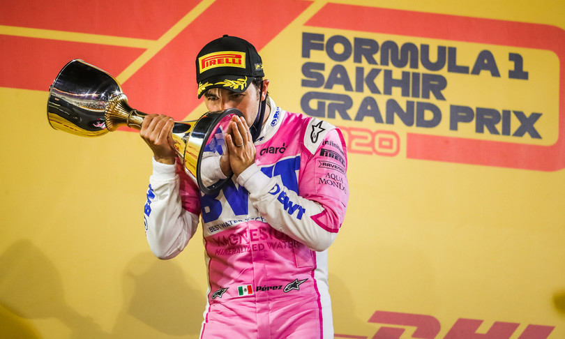 F.1: Perez vince Gp Sakhir. Autogol Mercedes, Vettel 12mo