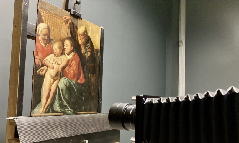 Jordaens sacra famiglia ufficio Bruxelles